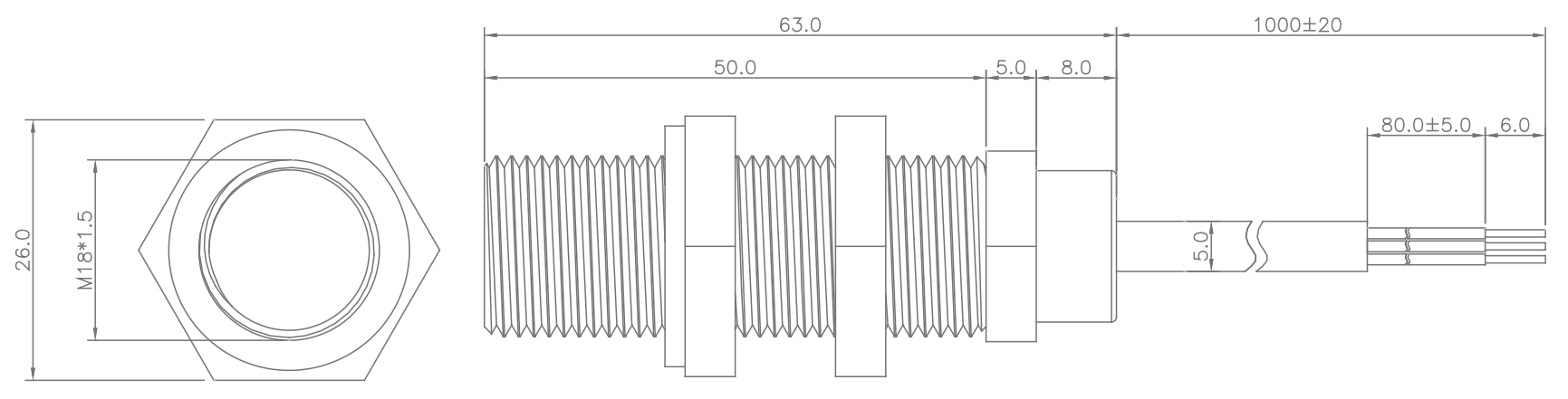 轉(zhuǎn)速傳感器 閥芯位置傳感器 閥芯位移傳感器