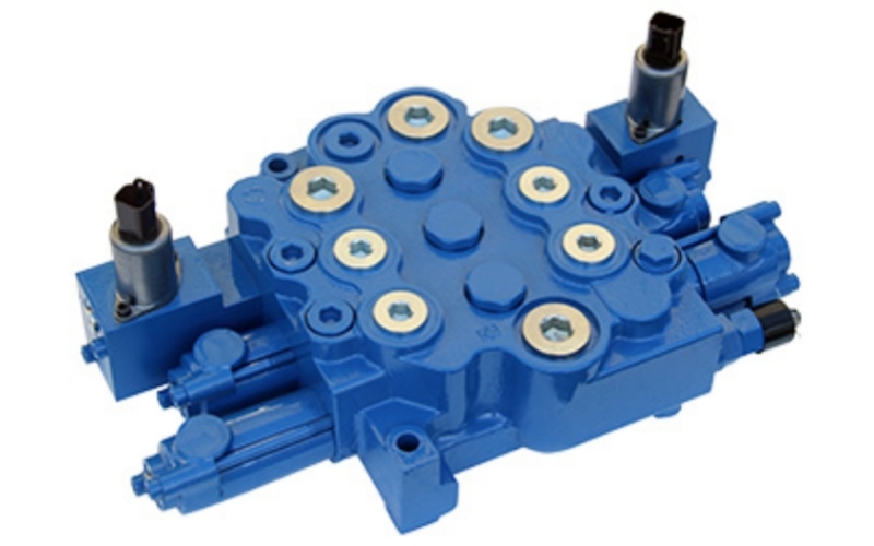 整體式多路換向閥閥芯位置檢測(cè)